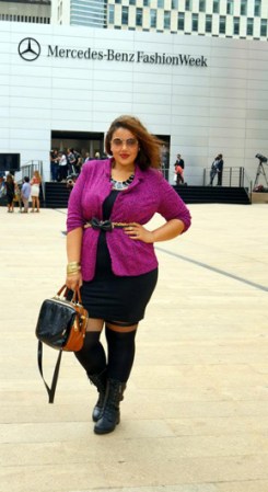Inside Allie’s World (Allie McGvena) una diva curvilinea que sabe de moda.