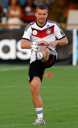 Lukas Podolski, Alemán.