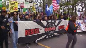 Marcha pro reforma en Chicago