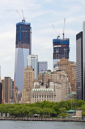 El nuevo World Trade Center se coronó como el más alto edificio en Nueva York.
