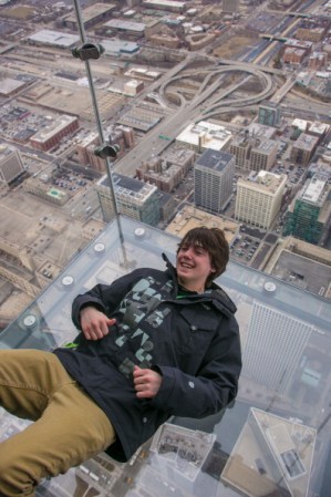 Disfrutando desde el Skydeck