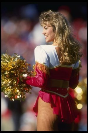 Así como las chicas de los Philadelphia Eagles en 1992, quienes no dudaban en enseñar sus curvas.