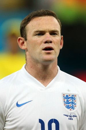 3. Wayne Rooney: Valorado en $ 125 millones. Juega con el equipo del Manchester United y representa a Inglaterra en el Mundial.