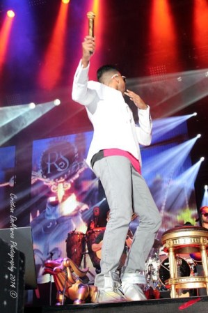 Imágenes del concierto histórico de Romeo Santos “El Rey de la Bachata” en el Yankee Stadium de Nueva York.