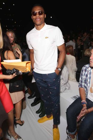 Russell Westbrook, de los Thunder de Oklahoma