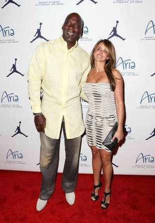 Ivette Prieto y Michael Jordan. La pareja se conoció en el 2008.