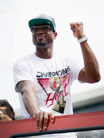 Los Heat prendieron a su paso durante el desfile y el gran festejo que culminó en la Miami Airlines Arena.