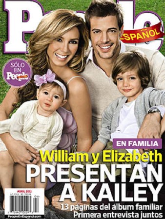La actriz Elizabeth Guiérrez tiene un nene y una nena con el también actor William Levy.