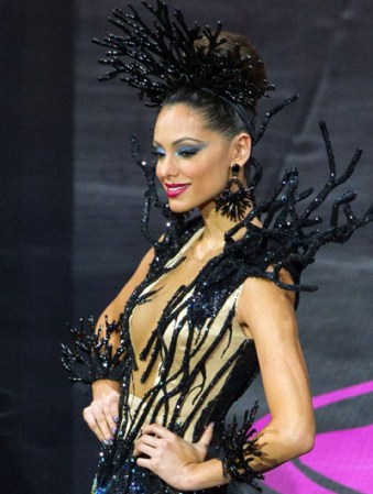 Miss Puerto Rico, Monic Perez, desplaza su belleza en Miss Universo 2013.