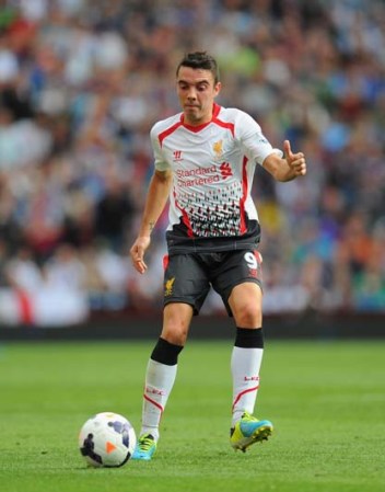 Iago Aspas, del Liverpool.