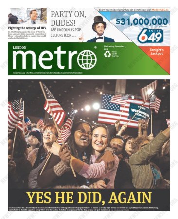 Metro de Londres: Sí, él lo hizo otra vez.