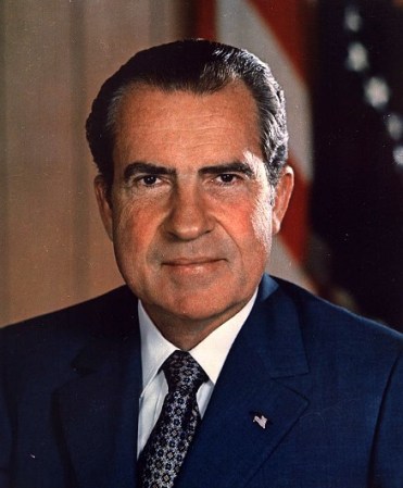 Richard M. Nixon fue el presidente número 37 de Estados Unidos.