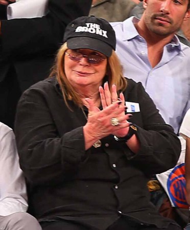 La directora de cine y actora Penny Marshall
