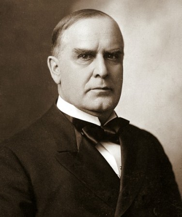 William McKinley fue el presidente número 25 de Estados Unidos.