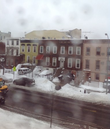 Tonelada de nieve.