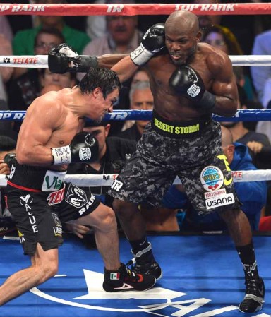 Bradley vs Márquez, la pelea que ganó el estadounidense.