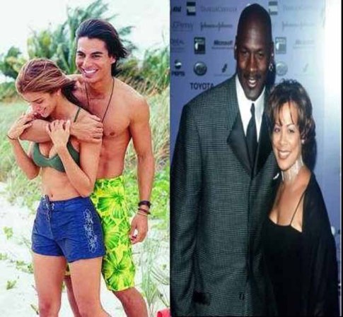Ivette Prieto, la ex modelo cubana, ahora esposa de Michael Jordan, fue novia de Enrique Iglesias Jr. Jordan estuvo casado con Juanita, la madre de sus hijos y cuyo divorcio se dice le costó 150 millones de dólares.