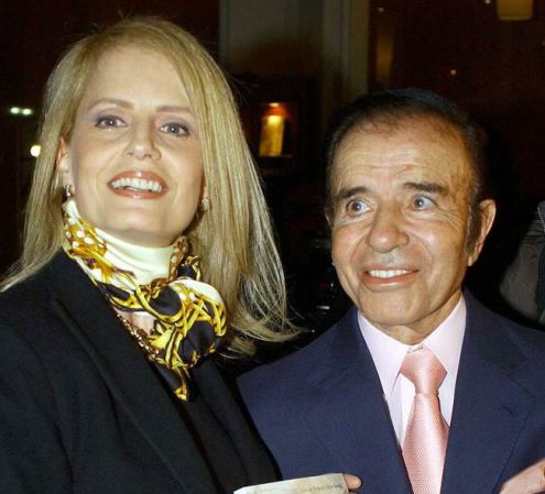 Cecilia Bolocco estuvo casada 10 años (2001 a 2011) con el presidente de Argentina Carlos Menem.