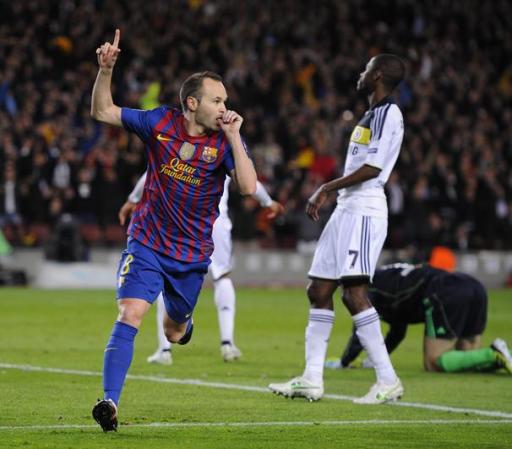 Imágenes el partido entre el Chelsea y el Barcelona jugado en la capital catalana y que empató 2-2 el equipo culé, quedando eliminado e la Champions League.