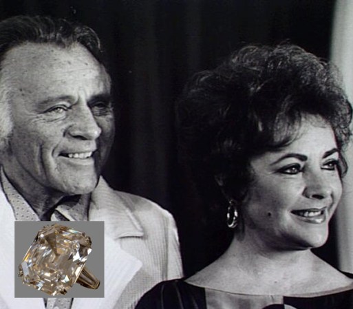 El diamante conocido como “Taylor Burton Diamond” fue un regalado de Richard Burton a la hermosa Elizabeth Taylor.