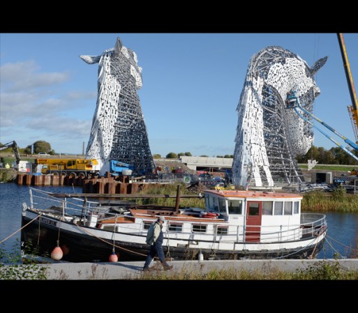 La estructura fue diseñada por el escultor Andy Scott.