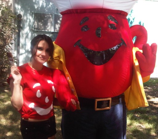 La actividad estuvo patrocinada por Kool-Aid.