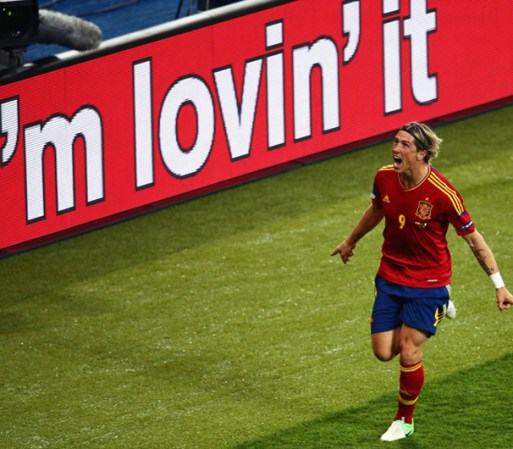 Imágenes que definieron el partido entre España e Italia, en el que los españoles se coronaron como campeones 4-0.