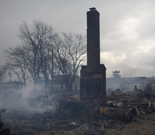 Se reportó que fue un total de 111 casas las que resultaron afectadas por la tragedia.