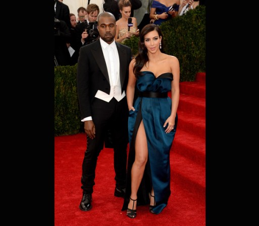 Kim en el Met Gala de Nueva York.