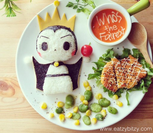 Hello Kitty, Snoopy y los Minions son algunos de los personajes que adornan los platos de Samantha Lee, una mamá que lo hace todo para que sus hijas coman bien.
