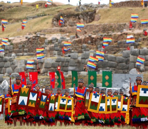 "Inti Raymi" se realizaba cada solsticio de invierno en los Andes, es decir cuando los rayos caen directamente sobre el trópico de Cáncer.