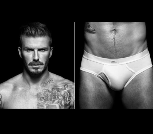 Primero se hizo famoso por su talento para el futbol, pero en el 2012 la fama de David Beckham se basó principalmente en que modeló personalmente la ropa interior que vende en las tiendas H & M.