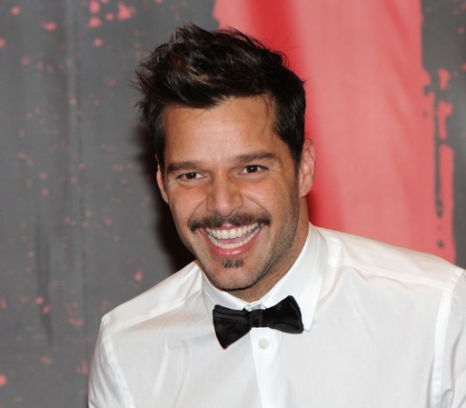 Los gritos por su presencia y la emoción por esa gran noche, hizo que a cada momento Ricky Martin tuviera una sonrisa de "oreja a oreja".