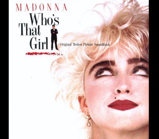 En 1987 Madonna esterilizo la película “Who’s That Girl”, lanzando un álbum con el mismo nombre. Las canciones de éxito fueron “Causing a Commotion” y “Who’s That Girl”.