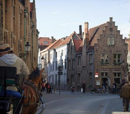 Brujas, en Bélgica, una ciudad digna de un cuento de hadas.