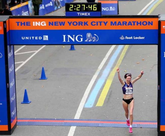 La maratón de NY más blindada en imágenes.
