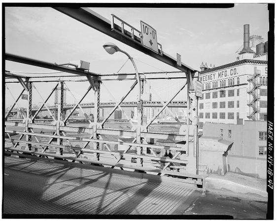 Imágenes históricas del Puente de Brooklyn.