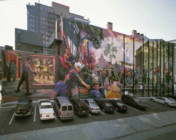 “Mural Mile 7: Pride and Progress”, de Ann Northrup (1315 Spruce Street)