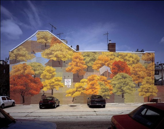 “Mural Mile 4: Autumn”, de David Guinn (629 S. 9th Street)