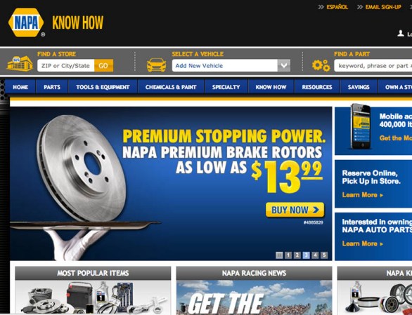 NAPA <br /><br />Industria: Autopartes <br /><br />Puestos de trabajo: Conductor, Asistente administrativo, Especialista en productos, Analista, Representante de ventas <br /><br />Las plazas son para: Florida, California, Georgia, Wisconsin, Tennessee