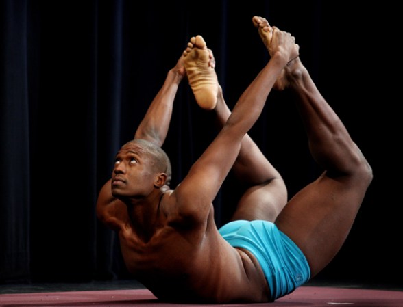 Imágenes de la competencia USA Yoga National celebrada en el Hudson Theater de Nueva York a comienzos de marzo.