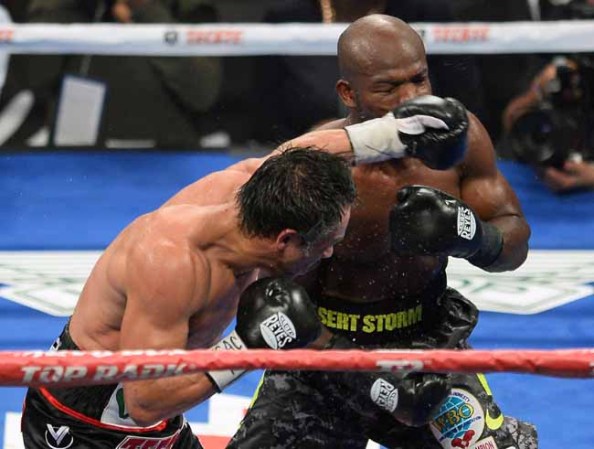 Bradley vs Márquez, la pelea que ganó el estadounidense.