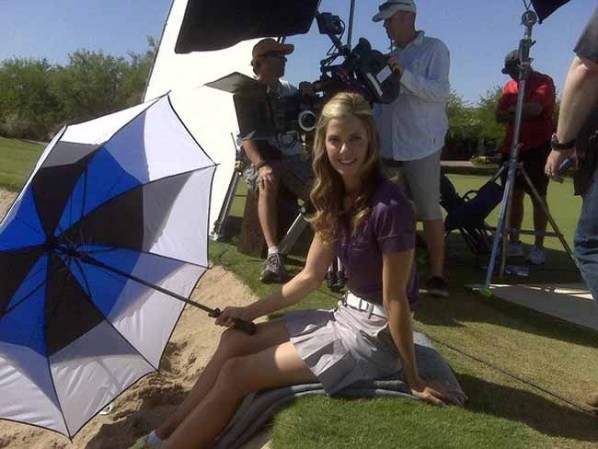 Anna Rawson, la golfista profesional más hot del mundo.