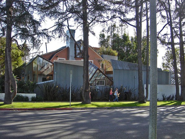 La casa de Frank Gehry en Santa Mónica, California.