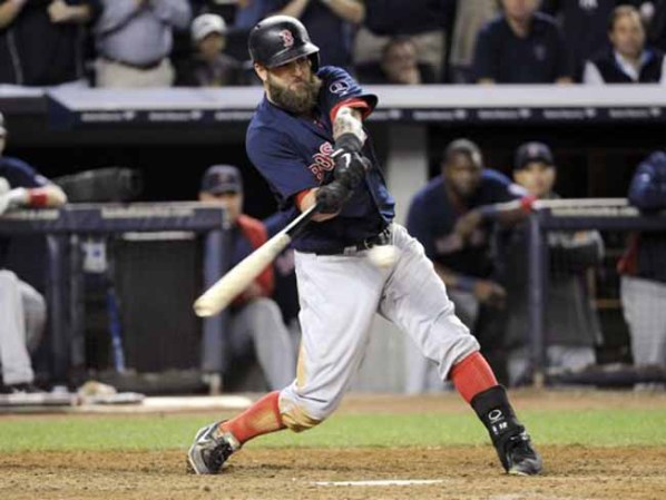 Mike Napoli, el pelotero que cayó en las redes de una actriz porno.