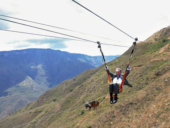 El cañón de Chicamocha, en Colombia.