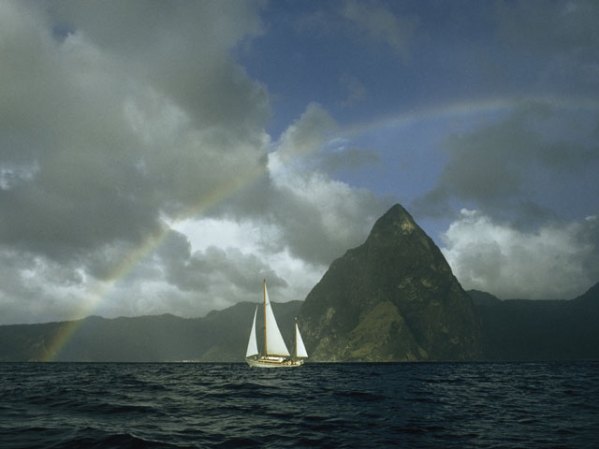 Twin Pitons, Santa Lucía.