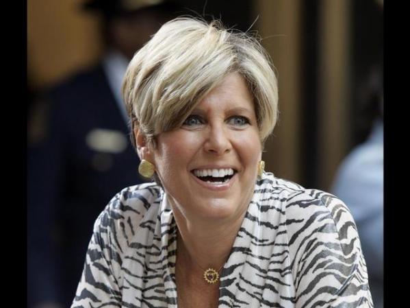 Susan "Suze" Orman, conductora de televisión y concejera de finanzas.