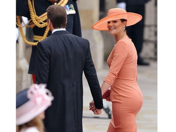 La princesa Victoria de Suecia y el príncipe Daniel de Suecia.