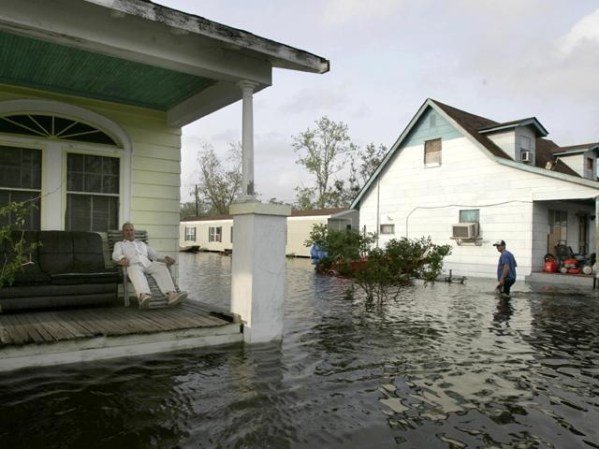 El agua, protagonista de las tormentas Katrina y Rita.
